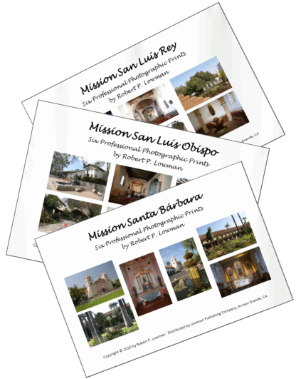 Modern Photographs of the Missions